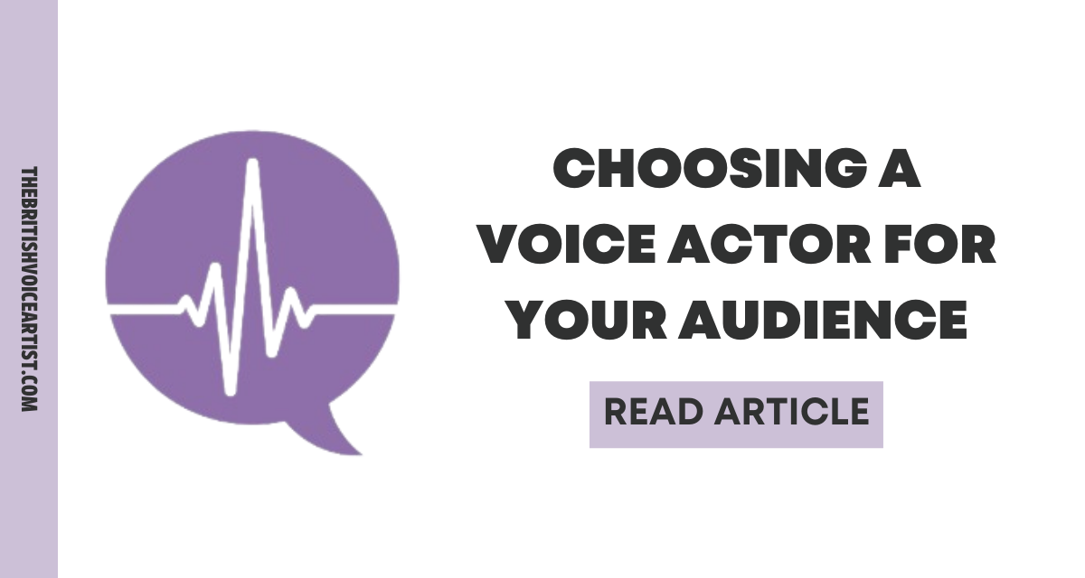 You are currently viewing How Your Audience Chooses Your Voice Actor