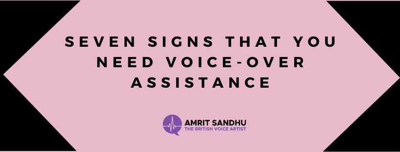 Read more about the article Seven Signs That You Need Voice-over Assistance