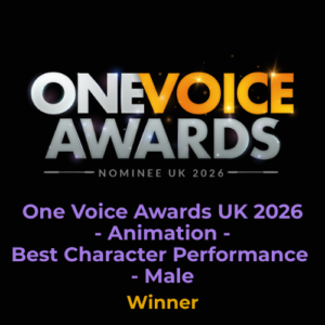 One Voice Awards UK 2026 - One Voice Awards UK 2026 - Animation - Best Character Performance - Male_ - Winner