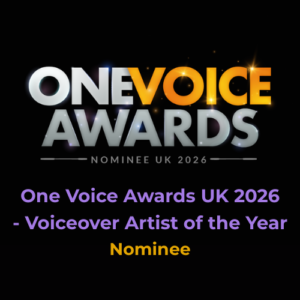 One Voice Awards UK 2026 - Voiceover Artist of the Year
